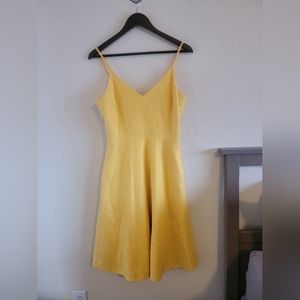 Lulu's yellow summer dress